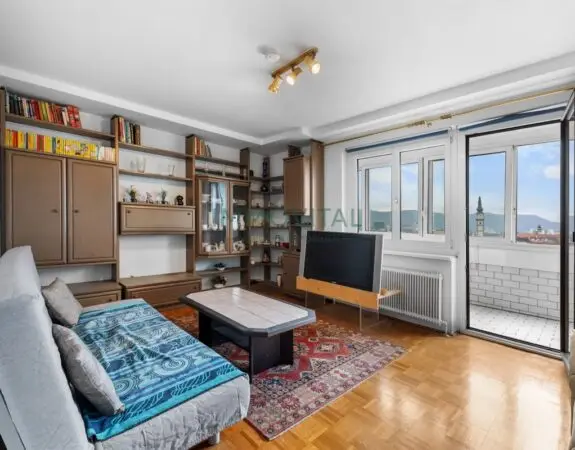 Wohnzimmer mit Loggia