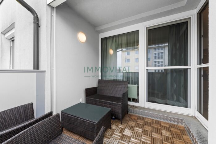 Loggia mit Balkon