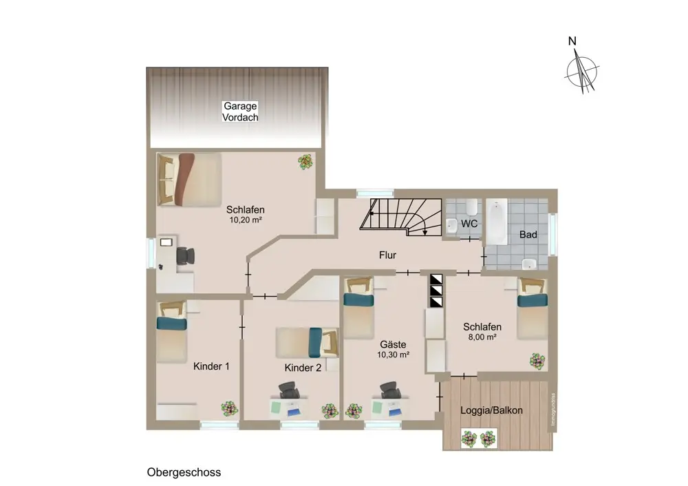 Grundriss OG