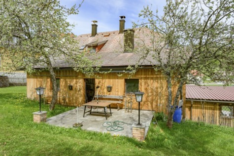 Terrasse mit Garten