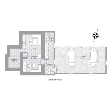 Grundriss Untergeschoss